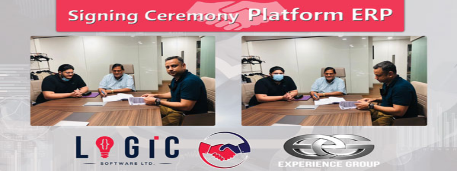 Signing ceremony Platform ERP with Experience Group Ltd.