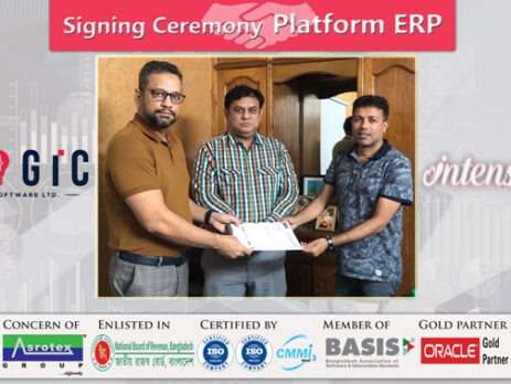 Signing ceremony Platform ERP with Intensity Limited